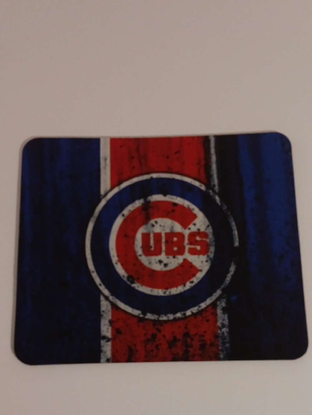CHICACO CUBS LOGO MOUSEPAD - BLUE/RED